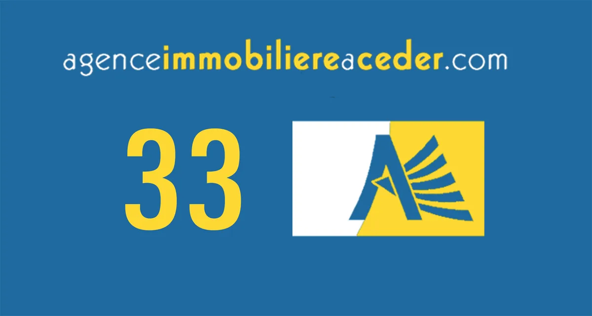 Gironde (33) — Agence Immobilière à Céder