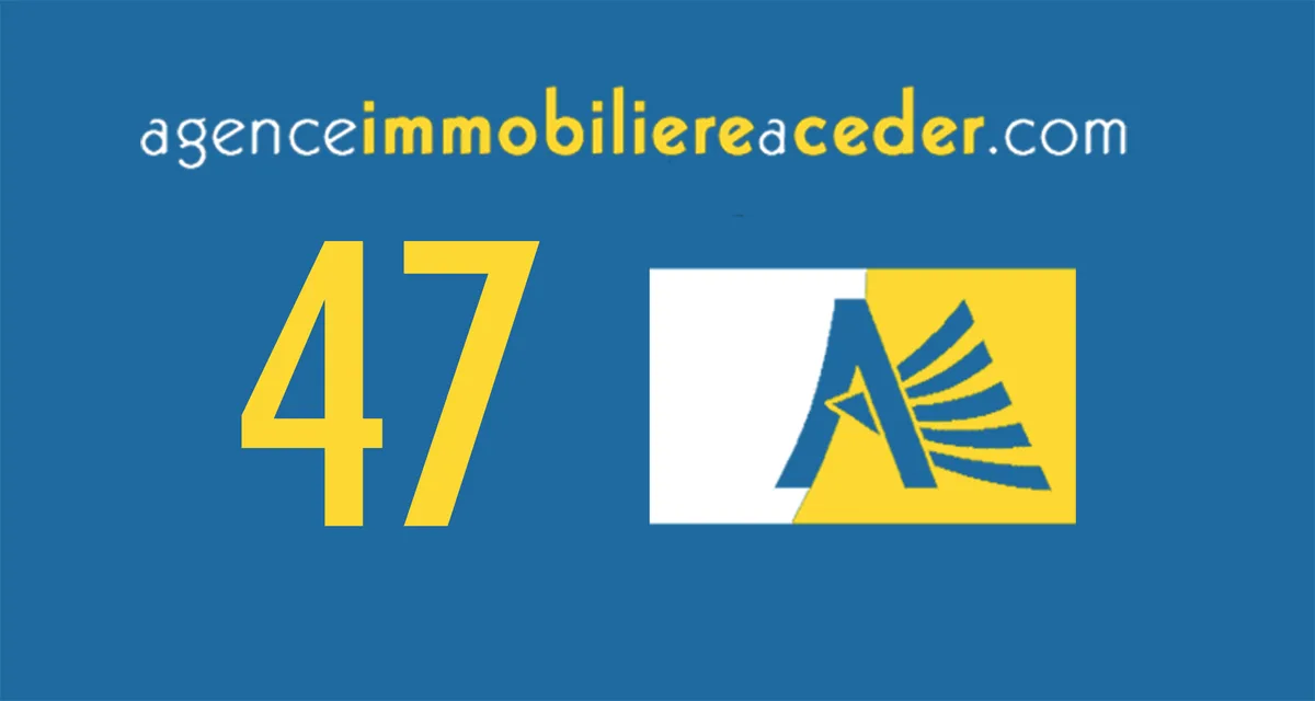 Lot-et-Garonne (47) — Agence Immobilière à Céder