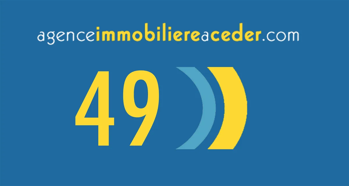 Maine-et-Loire (49) — Agence Immobilière à Céder