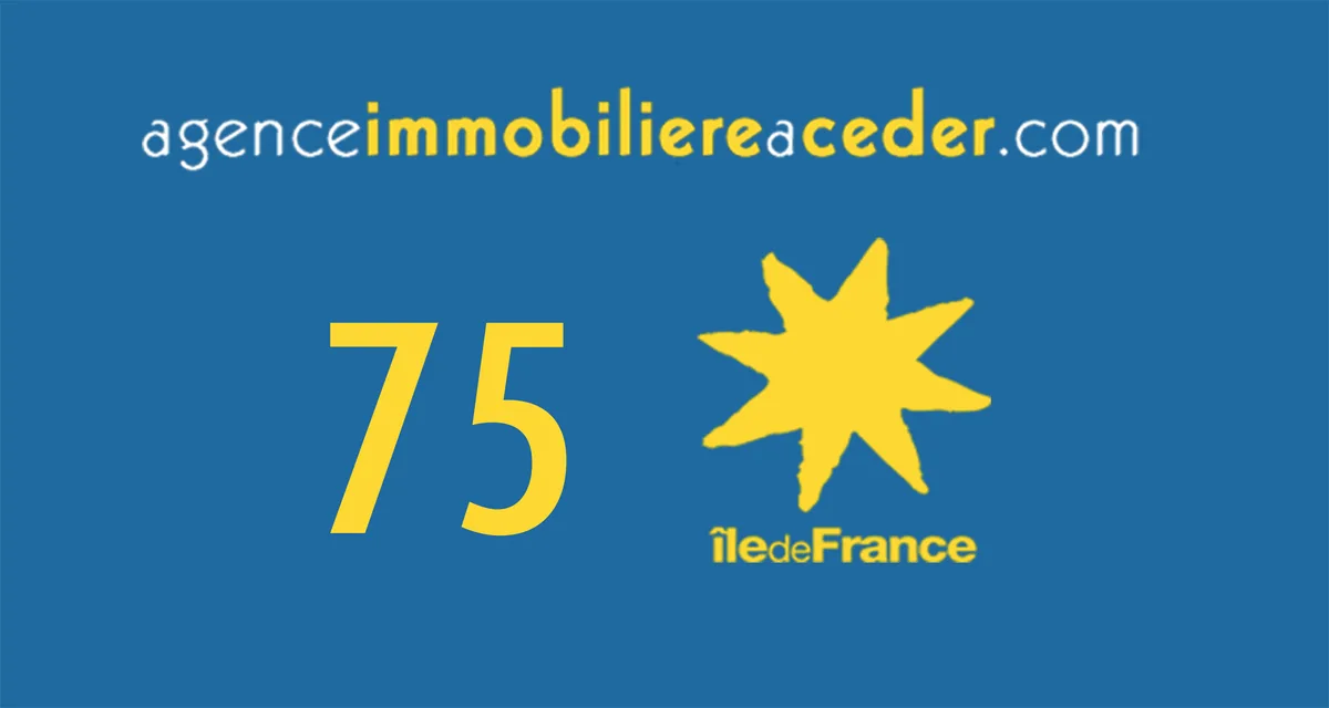 Paris (75) — Agence Immobilière à Céder