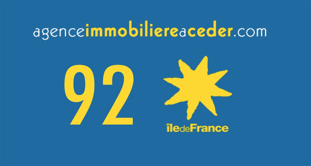 Hauts-de-Seine (92) — Agence Immobilière à Céder